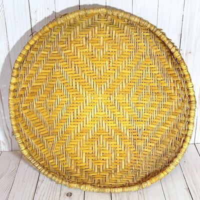 Lot 70.  Native American Basketry Gathering Basket Tray