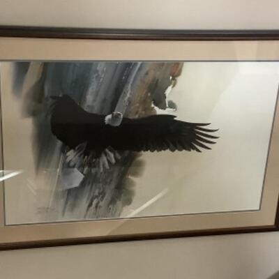 2043 Martin E. Solvers Signed and Numbered Lithograph â€œWings of Wonderâ€