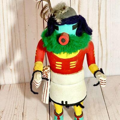 Lot 75. Vintage Native American Southwest  Route 66 Kachina Doll 