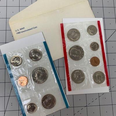 #10 U.S. Mint 1980 Uncirculated Coins Set (2of2)