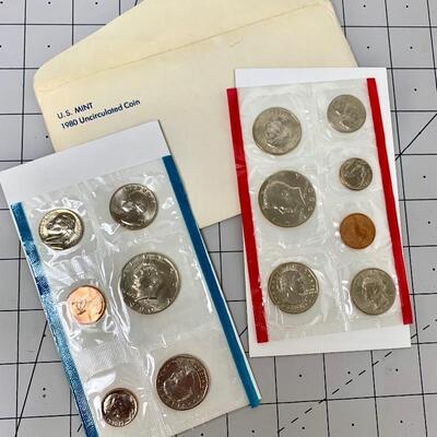 #10 U.S. Mint 1980 Uncirculated Coins Set (2of2)