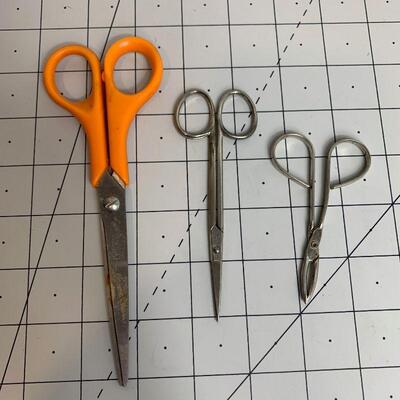 #12 Craft Scissors 3pc