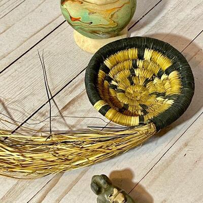 Lot 93  Group of Native American Decorative Items