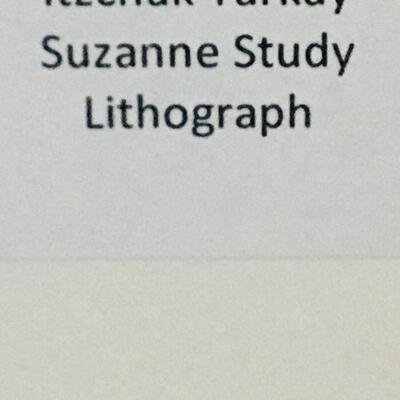 TARKAY â€œSuzanne Studyâ€ Lithograph 28 x 34â€. LOT B4
