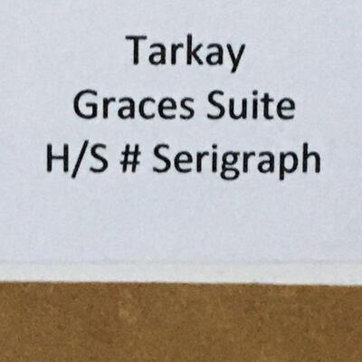 TARKAY â€œGraces Suiteâ€ Hand Signed Limited Serigraph. LOT B23