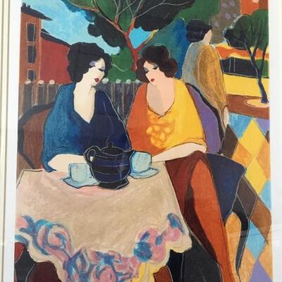 TARKAY â€œGraces Suiteâ€ Hand Signed Limited Serigraph. LOT B23