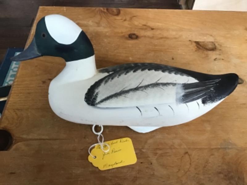 DECOY JIM PIERCE BUFFLEHEAD HEAD DRAKE