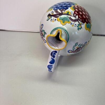 Beautiful Modra Slovakia Keramika hand painted jug