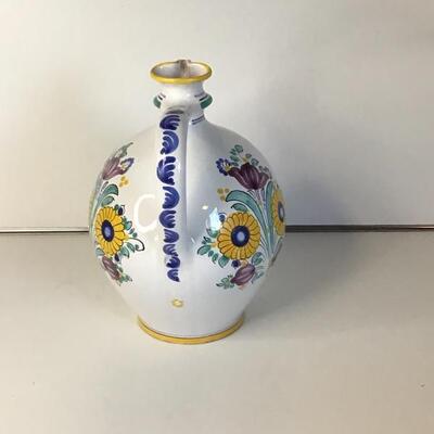 Beautiful Modra Slovakia Keramika hand painted jug