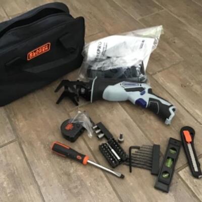 WORKPRO RECIPROCATING SAW AND BLACK AND DECKER TOOLS