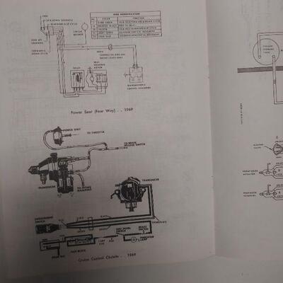 Reproduction 1969 Oldsmobile 442 Cutlass wiring diagram manual