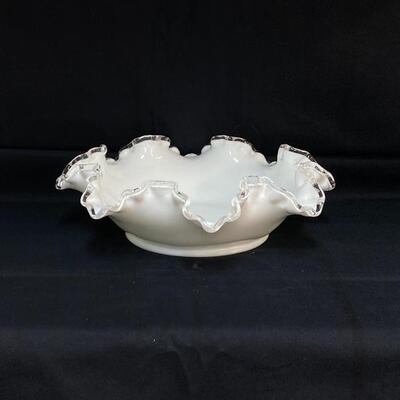 Fenton Silver Crest Bowl/Dish 