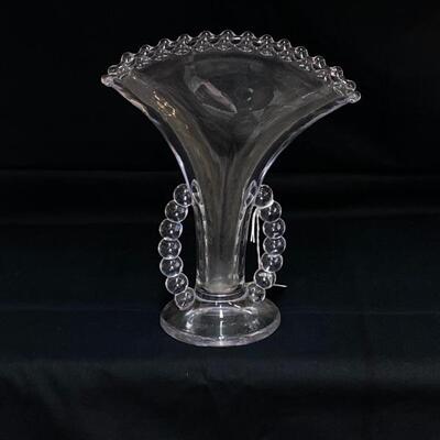 Candlewick Fan Vase 