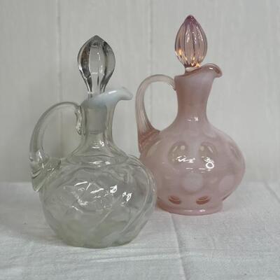Pair of Fenton Cruets