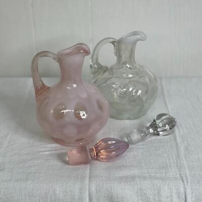 Pair of Fenton Cruets