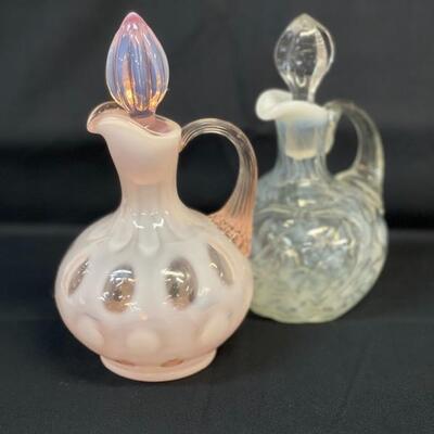 Pair of Fenton Cruets
