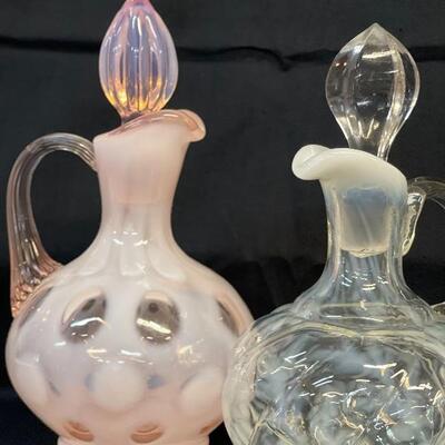 Pair of Fenton Cruets