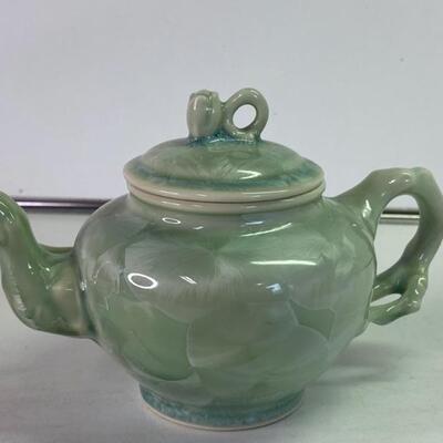 Celedon Green Tea Set