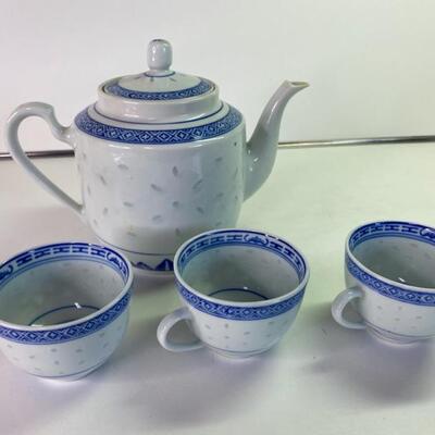 Chinese Rice Grain Tea Set