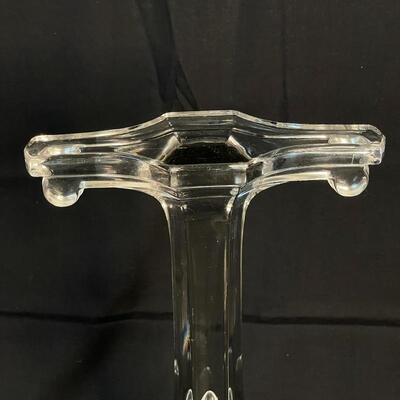 Vintage Glass Hat Stand 