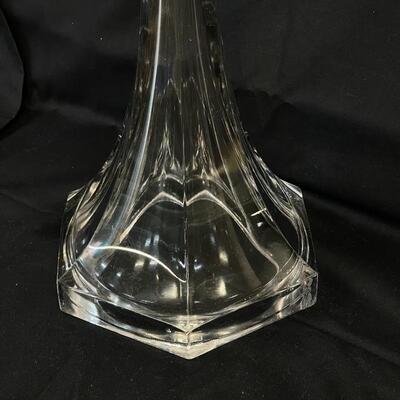 Vintage Glass Hat Stand 