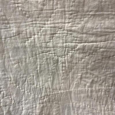 Handmade Full Size Fan Quilt 