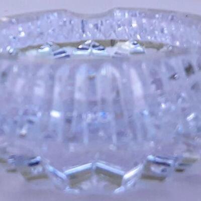 Heavy Crystal Glass Ashtray