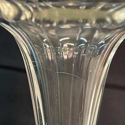 Vintage Glass Hat Stand