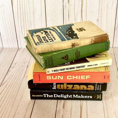 Lot 98  Group of Vintage Books Native American Subject Matter