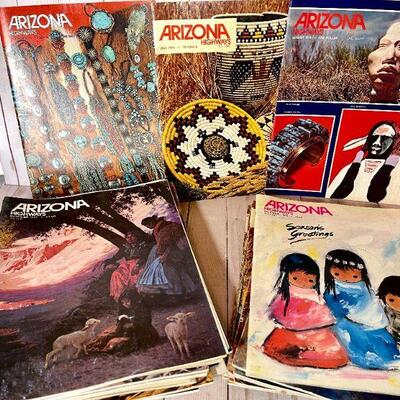 Lot 103  Group of Arizona Highways Mostly 70s 