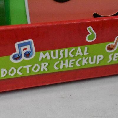 CoComelon Official Feature Roleplay Musical Checkup Case, 4PC with Sound