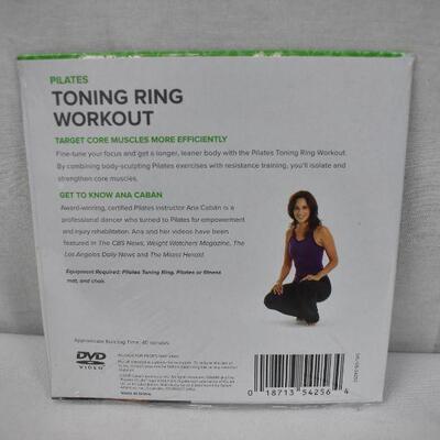 Pilates Exercise DVDs, Pilates Toning Ring and Coreplus Reformer 