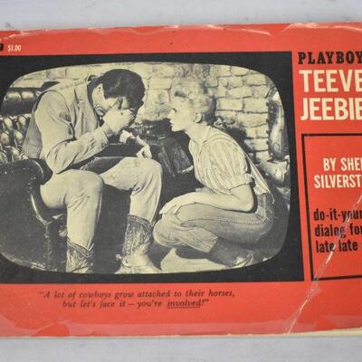 Playboy's Teevee Jeebies Book by Shel Silverstein, Vintage 1963