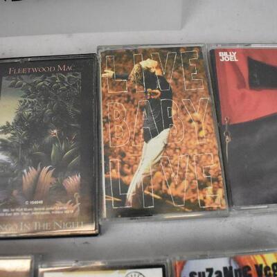 11 Music Cassette Tapes: Depeche Mode 101 -to- Suzanne Vega