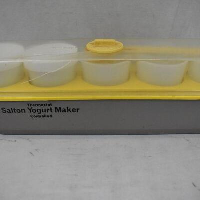 Salton Yogurt Maker, Thermostat Controlled