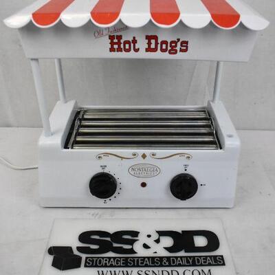 Old Fashioned Style Hot Dogs Warmer by Nostalgia Electrics. Works
