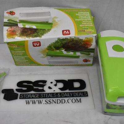 Genius Nicer Dicer Plus, As Seen on TV, 1 Step Precision Cutting