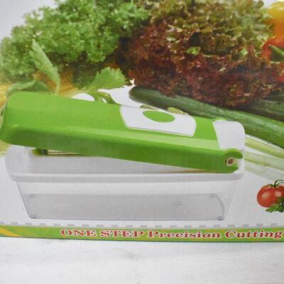 Genius Nicer Dicer Plus, As Seen on TV, 1 Step Precision Cutting