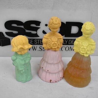Avon Garden Girls and Little Dream Girl Cologne Bottle Figurines