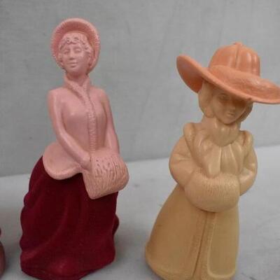 Vintage Avon Sunday Hat Ladies Perfume Figures