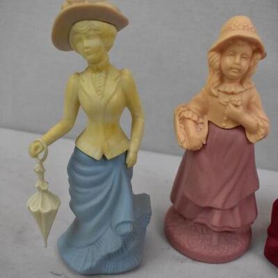Vintage Avon Sunday Hat Ladies Perfume Figures