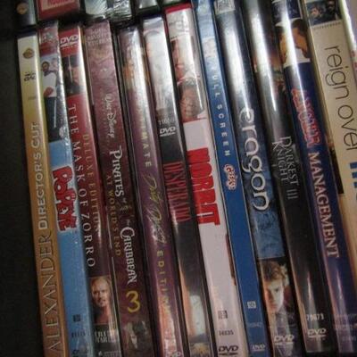 Large Collection of DVDs- Many Great Titles- Assorted Genres