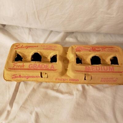 LOT #8. Vintage Schwegmannâ€™s egg carton