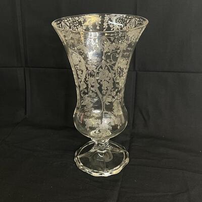 Footed Cambridge â€œDianeâ€ Vase