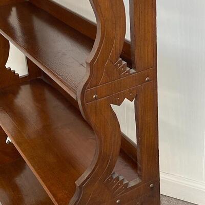 Mahogany Victorian Shelf 