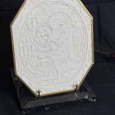 David Failing Original Lithophane â€œButterfly Dayâ€  1989