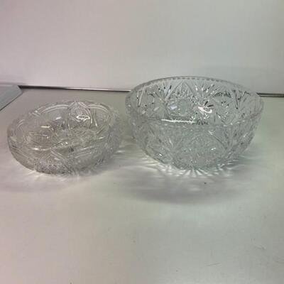Cut Glass bowls