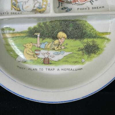 A- A. M. Milne â€œWinnie The Poohâ€ Plate 1918-1922
