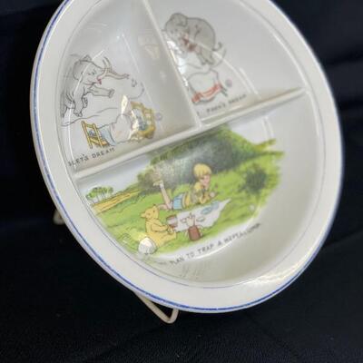 B- A. M. Milne â€œWinnie The Poohâ€ Plate 1918-1922