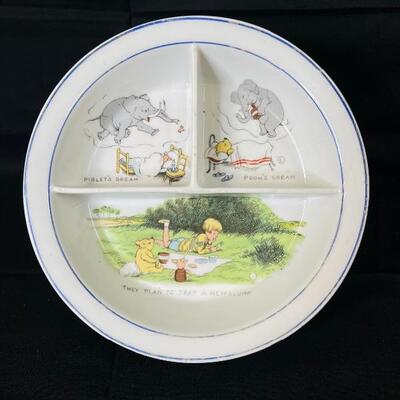B- A. M. Milne â€œWinnie The Poohâ€ Plate 1918-1922